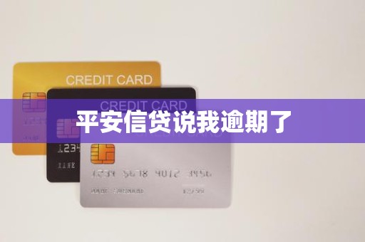 平安信贷说我逾期了？信贷咨询服务帮你理清真相